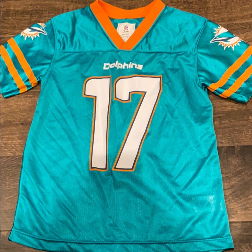 Miami Dolphins children’s shirt size Medium 8/10